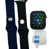 Relógio Smartwatch Sw9 C/ 2 Pulseiras + Película De Proteção