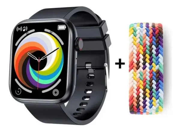 Lançamento Smartwatch Sw8 A Prova Dágua + 2 Pulseiras + Película de Brinde