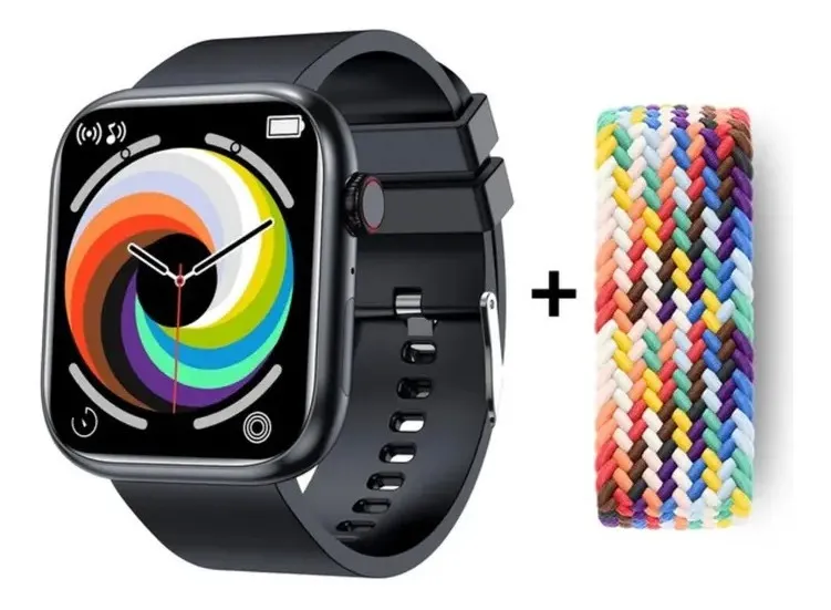 Lançamento Smartwatch Sw8 A Prova Dágua + 2 Pulseiras + Película de Brinde
