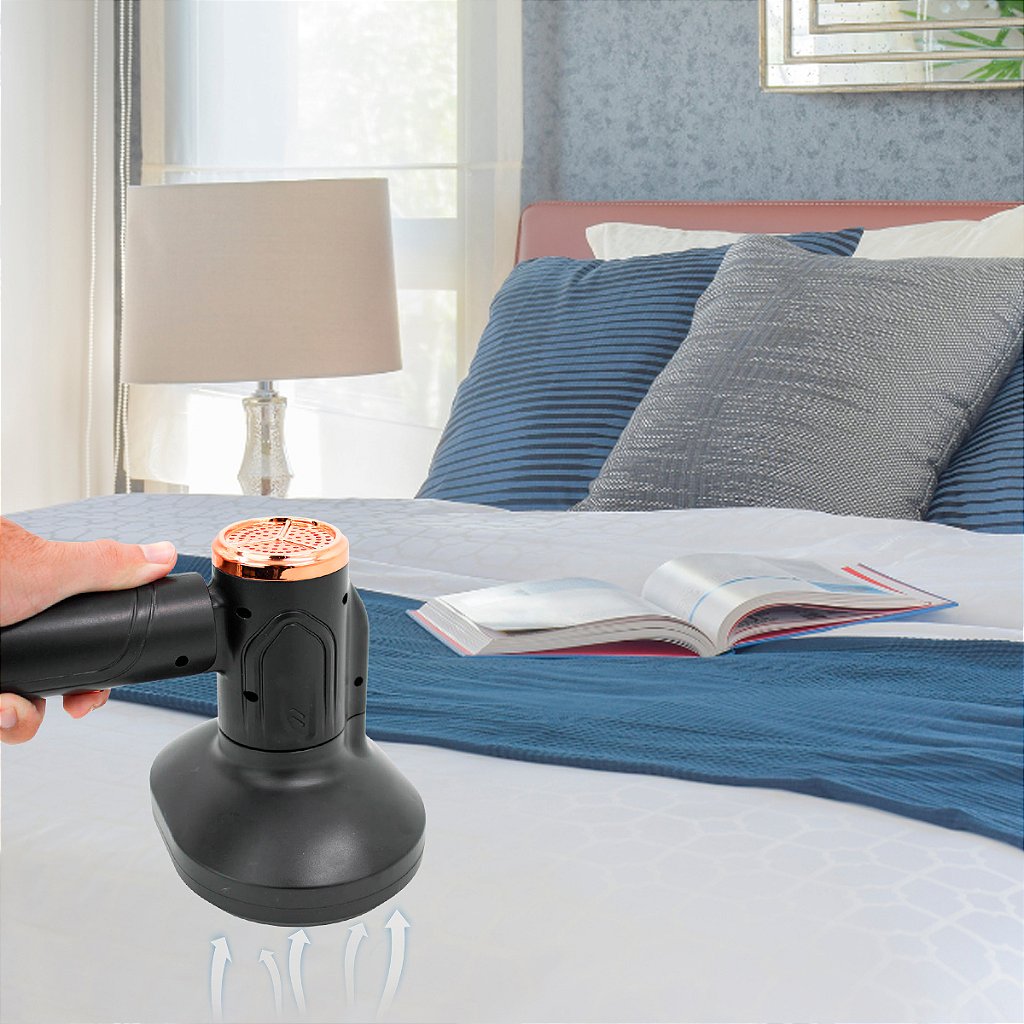Mini Aspirador De Pó Portátil Vertical USB Recarregável 2 Em 1