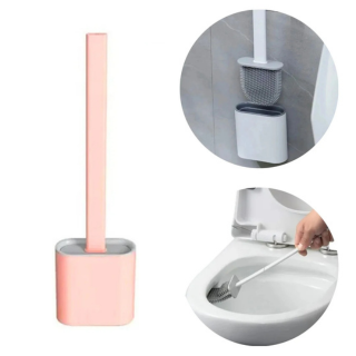 Escova Sanitária Silicone De Limpar Vaso Sanitário