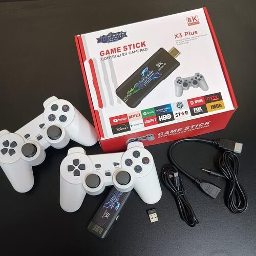 Game Stick Tv Box Android 8K Ultra HD 10.000 Jogos Original
