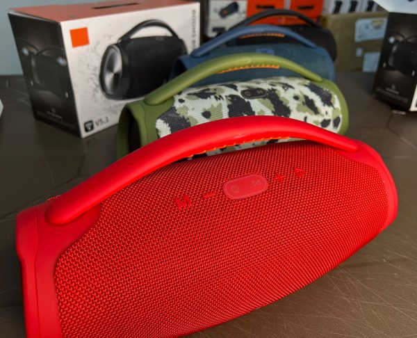 Caixa de Som Nova Boombox 3 Bluetooth Portátil 33cm