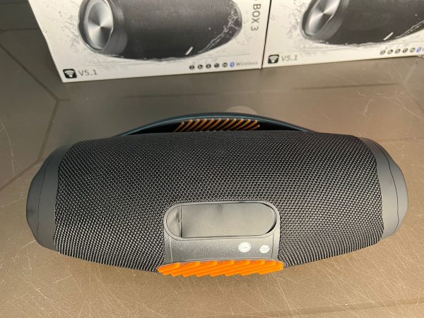 Caixa de Som Nova Boombox 3 Bluetooth Portátil 33cm