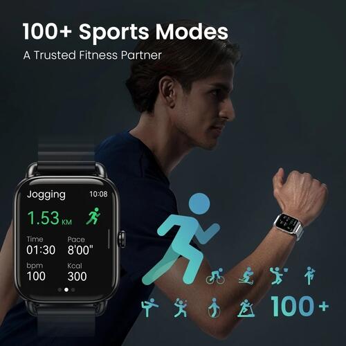 Smartwatch Xiaomi Haylou RS4 Plus Tela Amoled Pulseira Extra A Prova Dagua