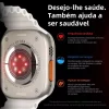 Smartwatch Hw 8 Ultra Mini 41mm P/ Pulso Fino