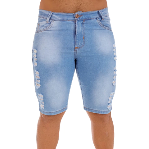 Bermuda Masculina Jeans Clara