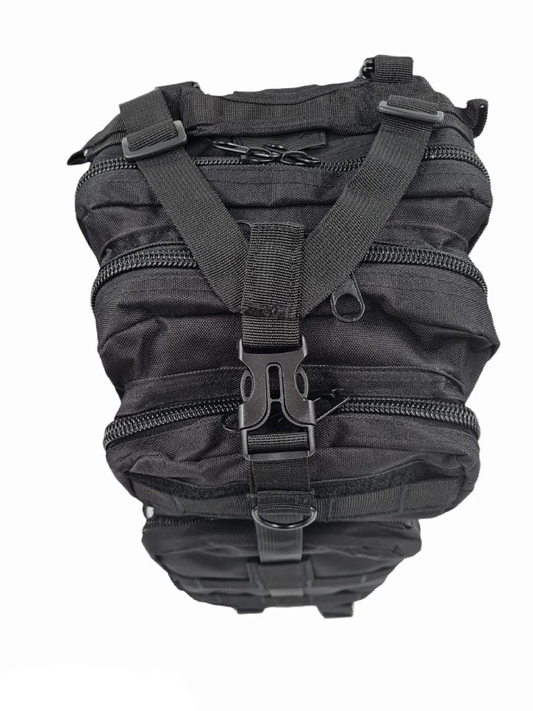 Mochila Tática Militar 800d Sistema Molle 30l Preta