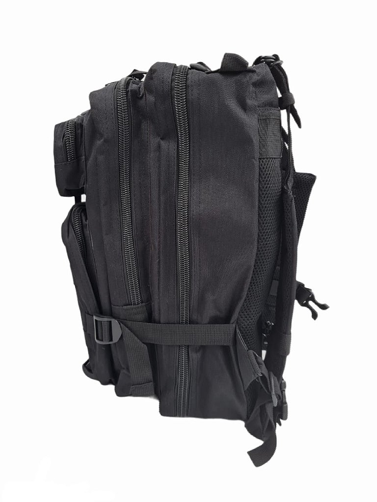Mochila Tática Militar 800d Sistema Molle 30l Preta