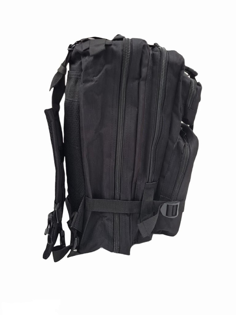 Mochila Tática Militar 800d Sistema Molle 30l Preta