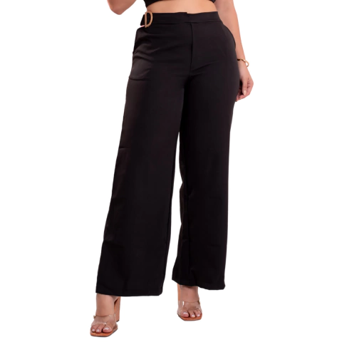 Conjunto Feminino Cropped Calca Diversas Cores