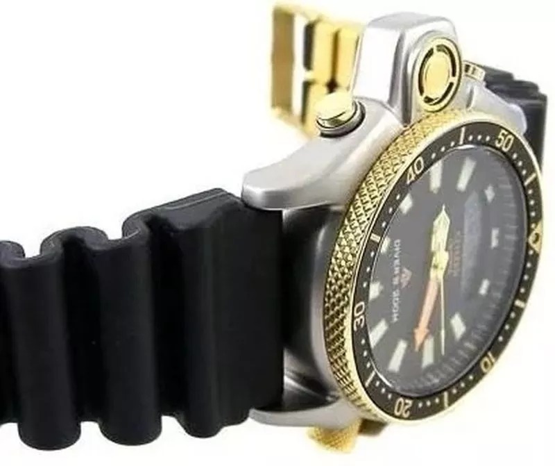 Aqualand Serie Ouro Borracha (Citizen)