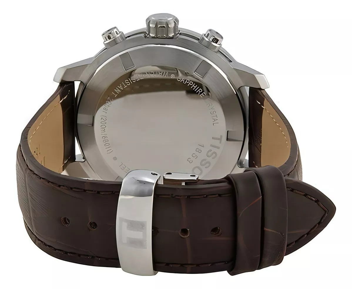 Tissot Funcional Couro
