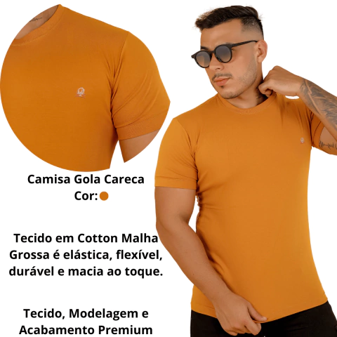 Camisa Gola Careca Telha Rnt