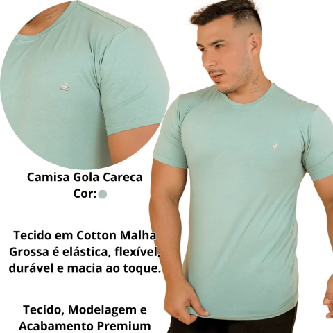 Camisa Gola Careca Ciano Rnt