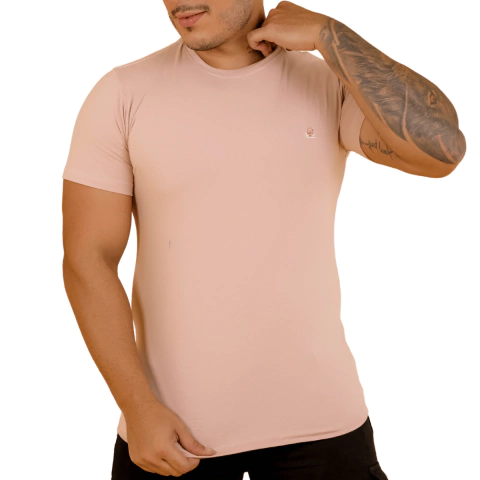 Camisa Gola Careca Creme Rnt