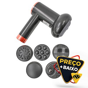 Massageador Elétrico Muscular Vibratório Corporal USB Portátil 5 em 1