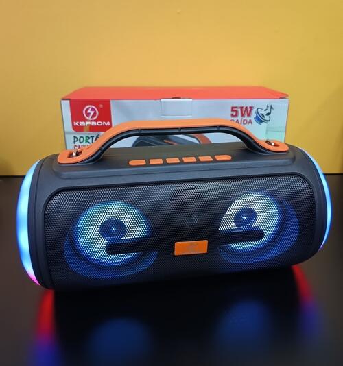 Caixa De Som Bluetooth Luz De Disco Grande