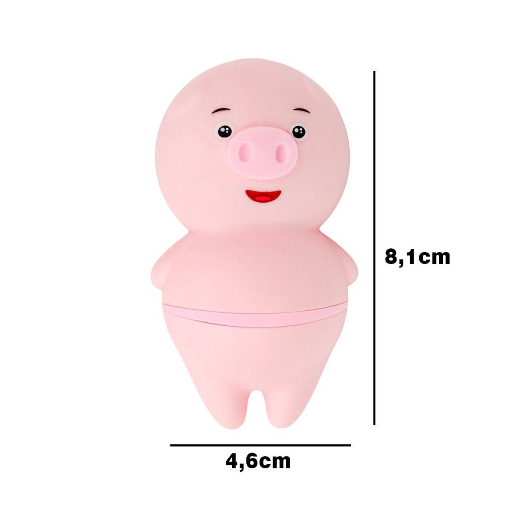 Vibrador Porquinho Língua Massageador Clitóris Recarregável
