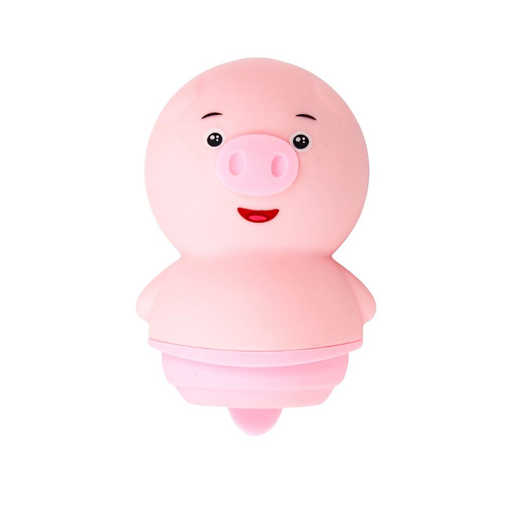 Vibrador Porquinho Língua Massageador Clitóris Recarregável