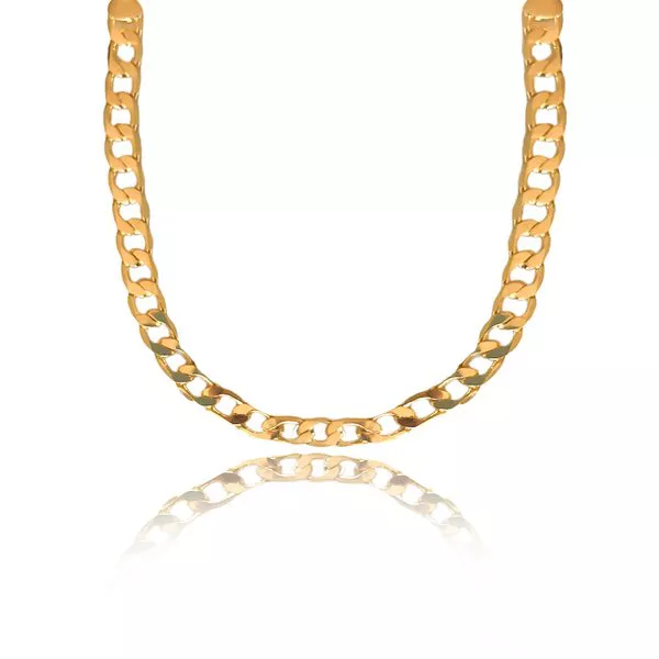 Pulseira Corrente Folheada em Ouro 18K