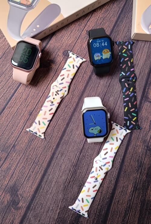 Smartwatch Hw9 Mini 41mm Serie 9 Com Pulseira Extra NFC Lançamento - Branco