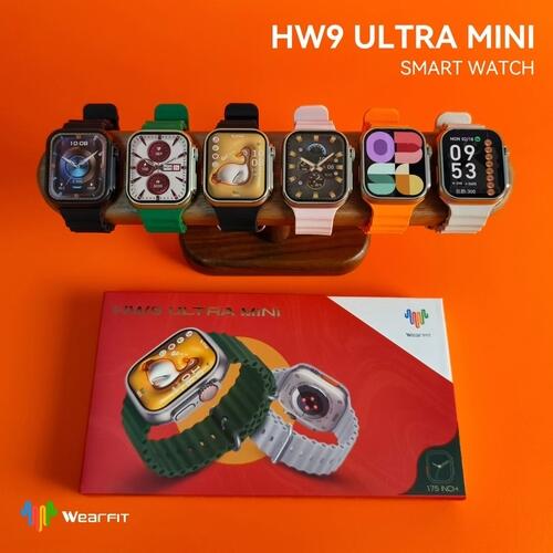 Smartwatch Hw9 Ultra Mini 41mm Serie 9 Com Pulseira Extra NFC Lançamento - Laranja