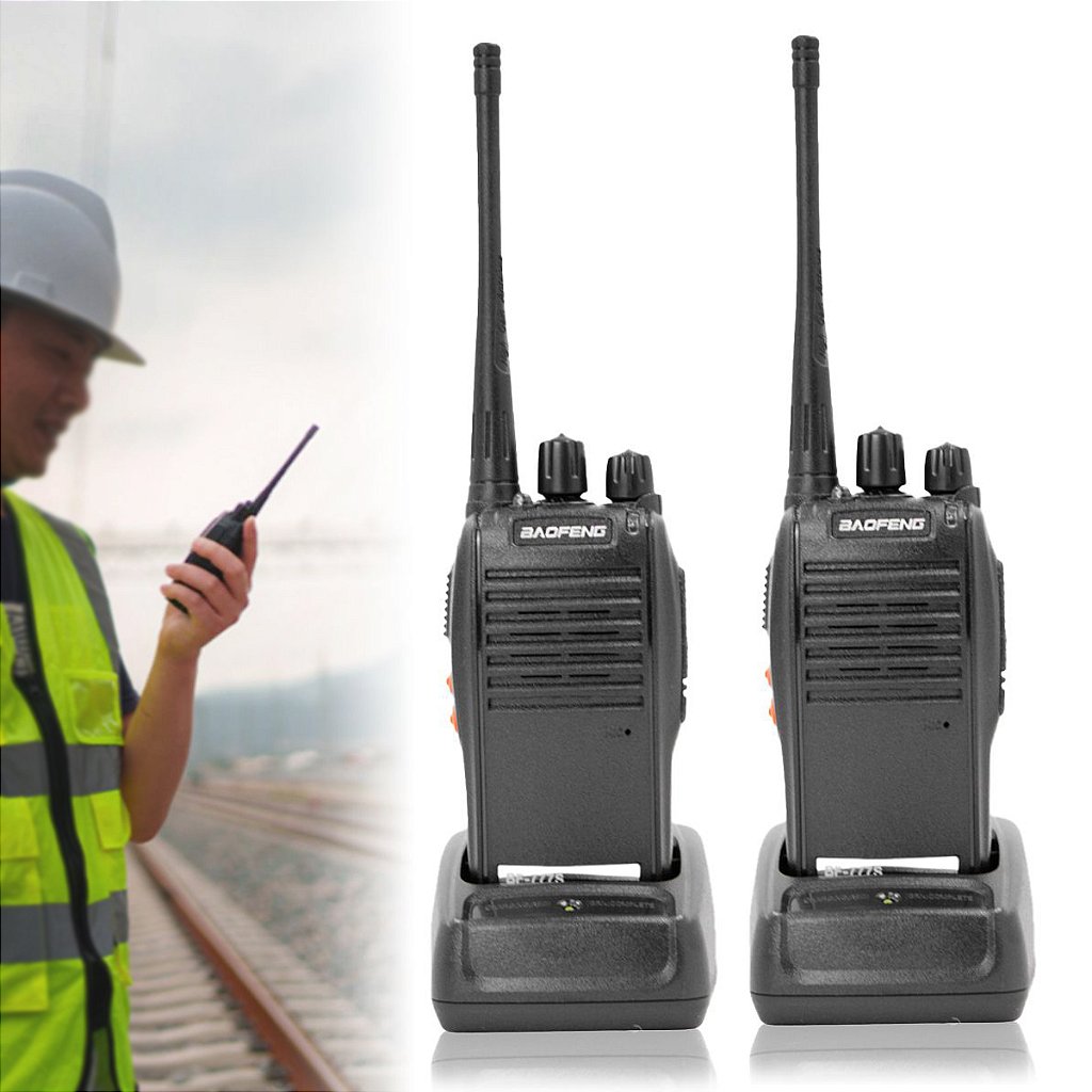 Radio Comunicador Walk Talk Profissional 16 Frequências 2un