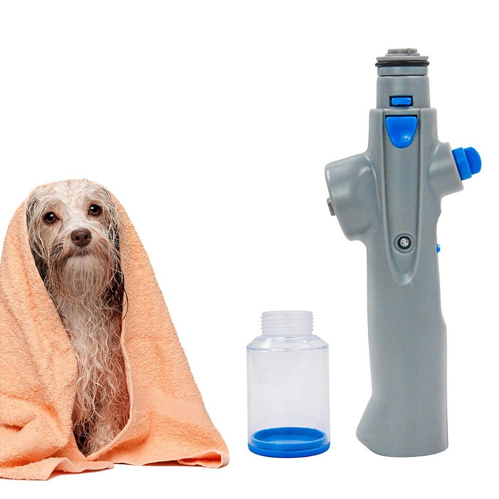 Ducha 360 Chuveiro Pet Banho Cachorro De Mangueira Regulável