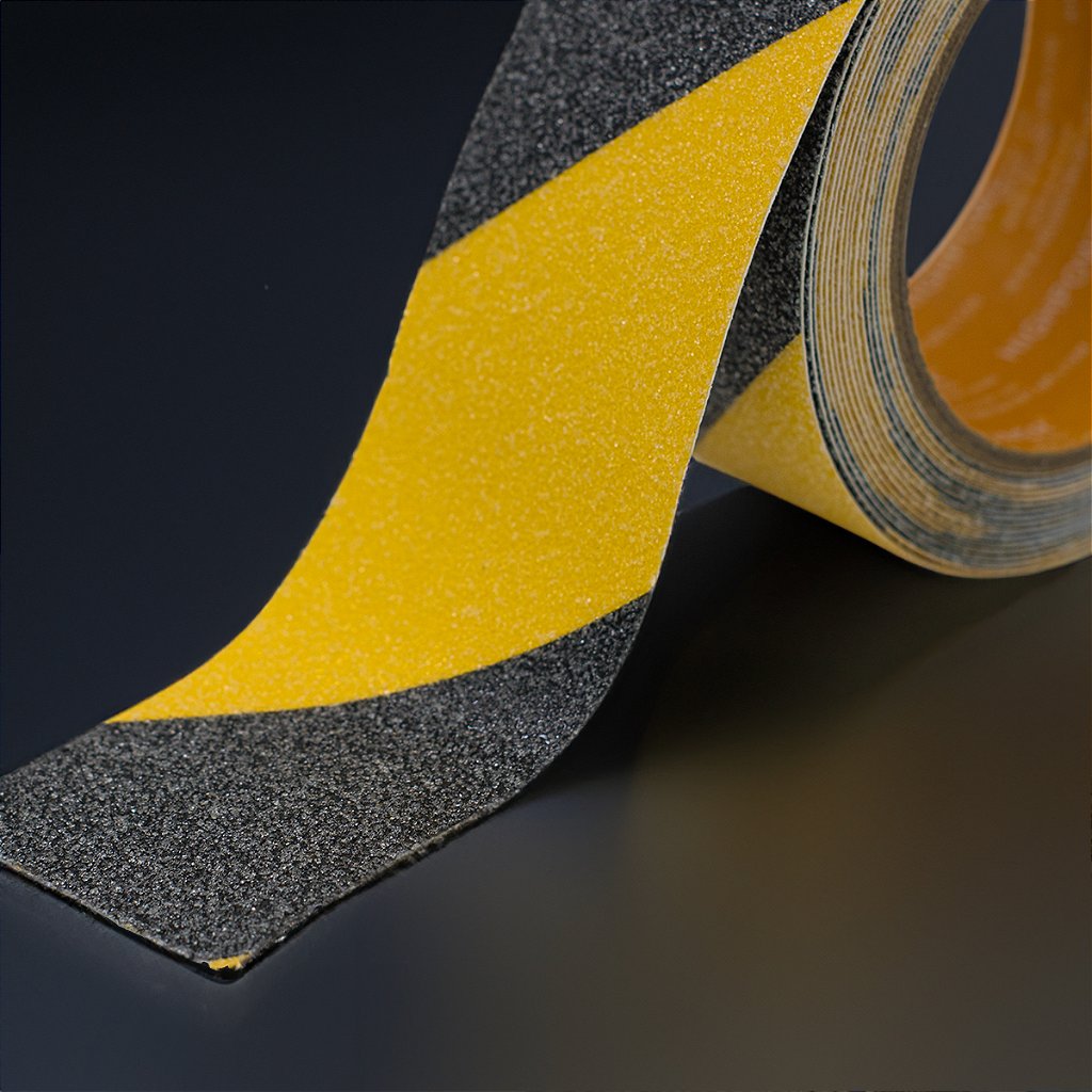 Fita Antiderrapante Autoadesiva Segurança Lixa Escada 5 Mts X 50mm