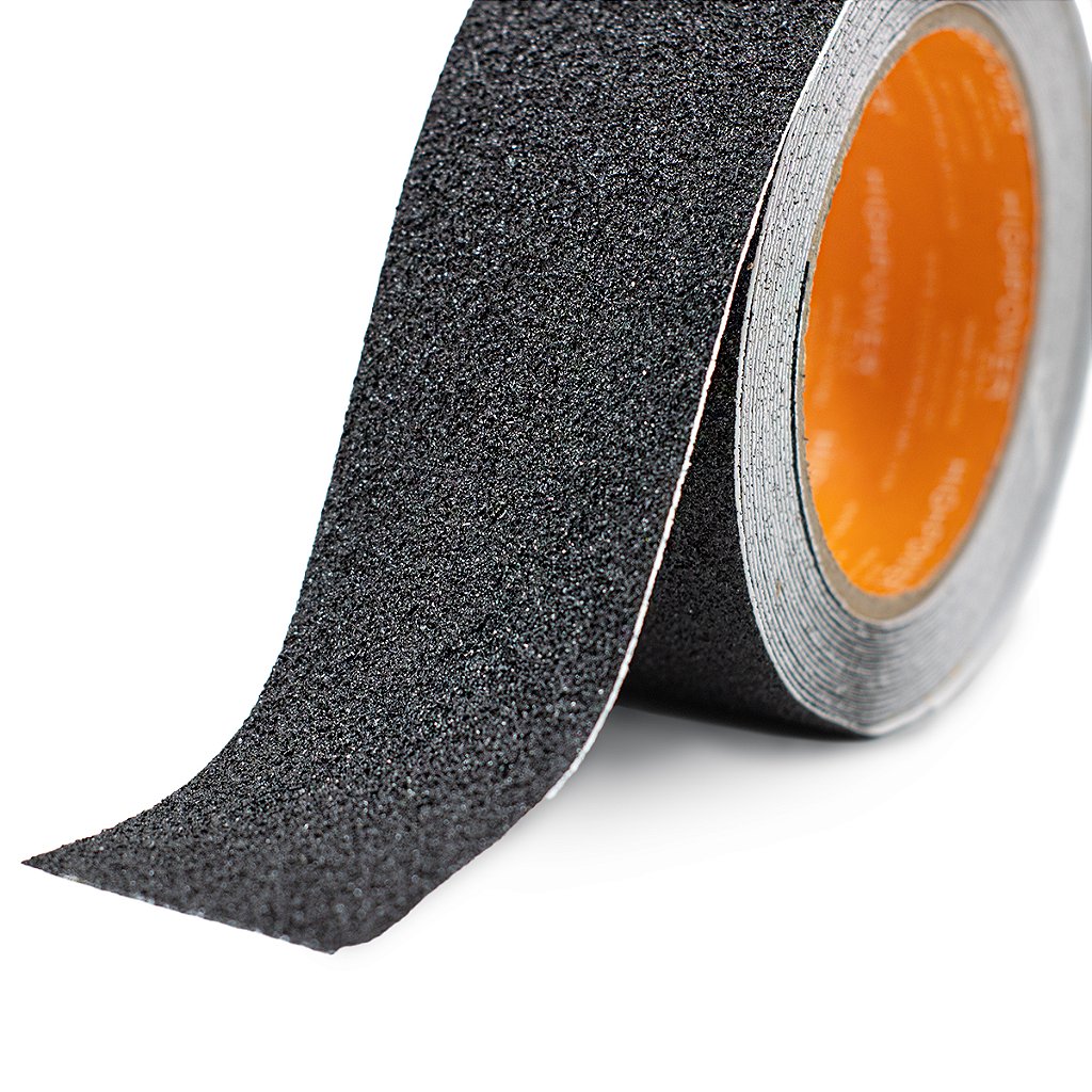 Fita Antiderrapante Autoadesiva Segurança Lixa Escada 5 Mts X 50mm