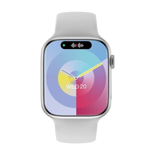 Smartwatch W59+ Plus Serie 9 2GB de Memoria NFC Jogos Musica Lançamento - Branco