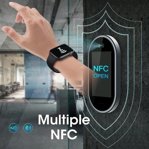Smartwatch W59+ Plus Serie 9 2GB de Memoria NFC Jogos Musica Lançamento - Branco