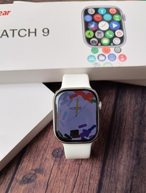 Smartwatch W59+ Plus Serie 9 2GB de Memoria NFC Jogos Musica Lançamento - Branco