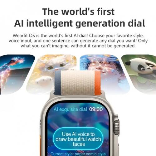 Smartwatch Hw69 Ultra 2 Amoled Serie 9 2GB Memoria NFC Jogos Pulseira extra Lançamento - Branco