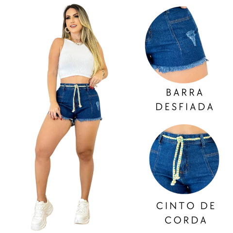 Short Jeans Feminino