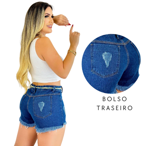 Short Jeans Feminino