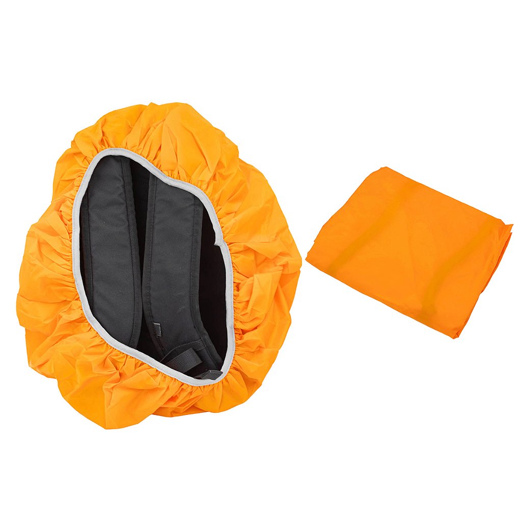 Capa De Chuva Para Mochila Impermeável Motoboy Viagem Mala Com Elástico