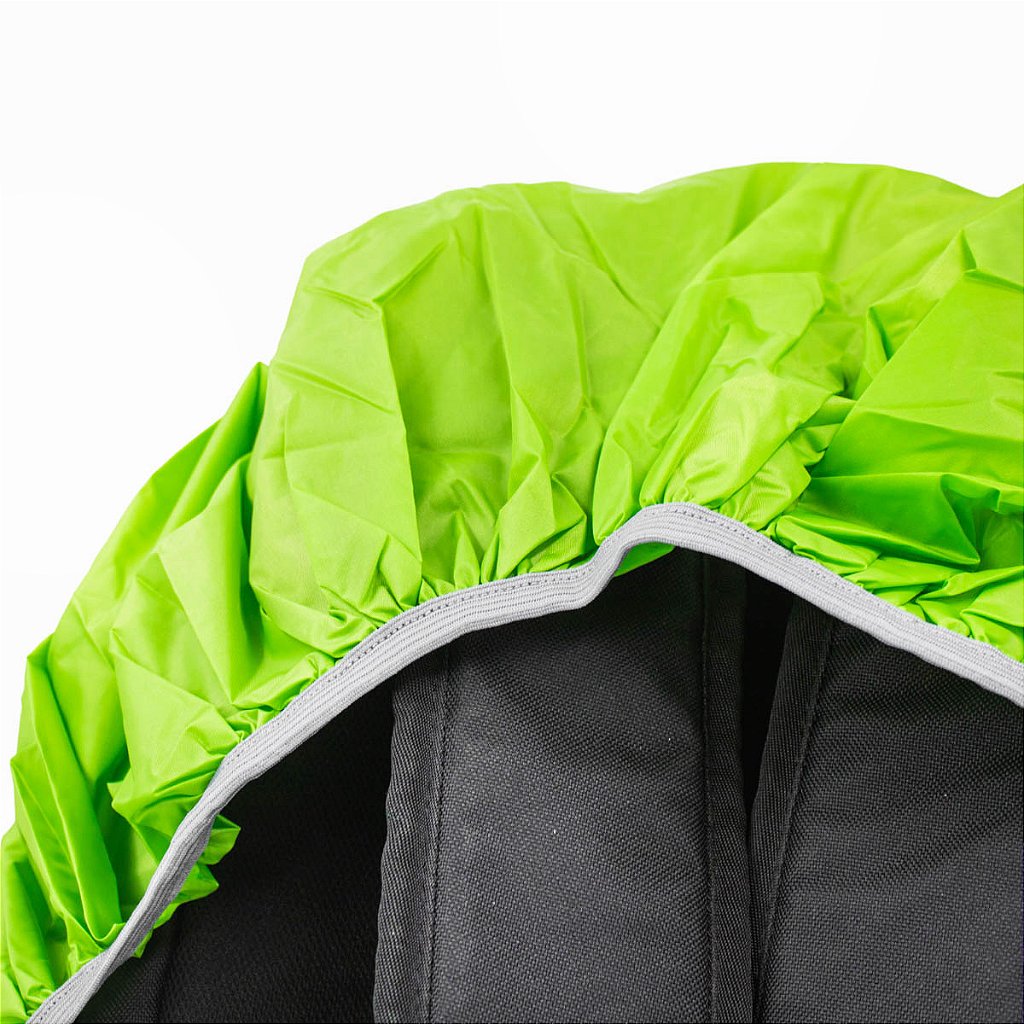 Capa De Chuva Para Mochila Impermeável Motoboy Viagem Mala Com Elástico