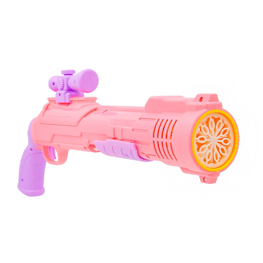 Arma Bolas Sabão Maquina Eletrica Brinquedo Lança Bolhas
