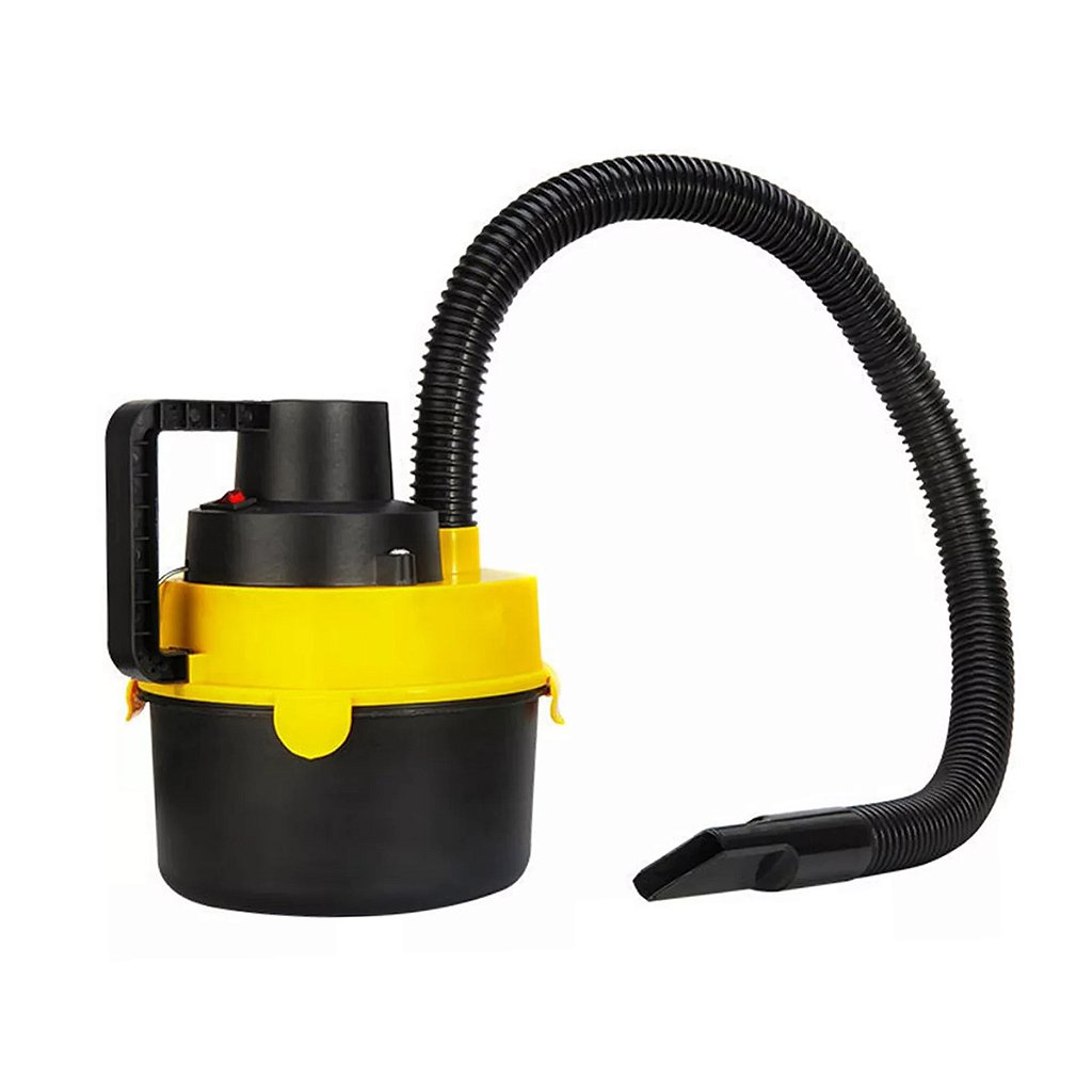 Aspirador De Pó Portátil Para Carro Automotivo De Mão 12V Compacto 90w Com Alça