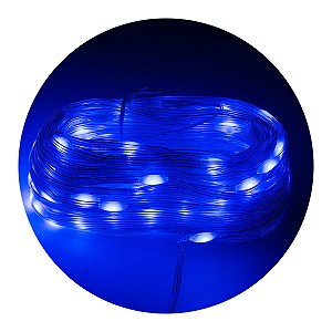 Led Pisca Linha Com 20 Metros Lâmpadas Tomada 8 Modos Natal Ano Novo