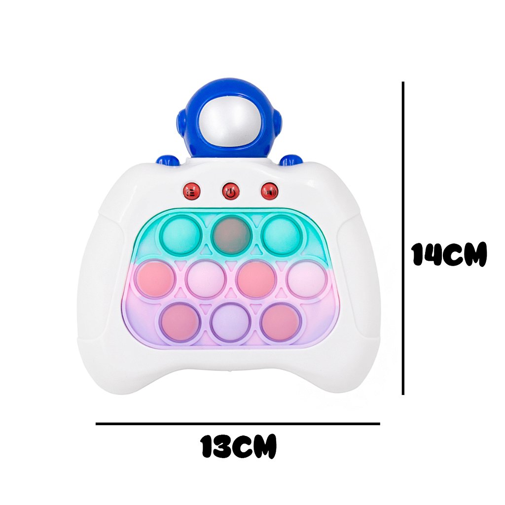 Pop It Eletrônico Mini Gamer Anti Stress Console Brinquedo Com Som