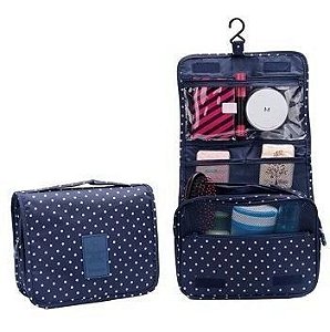 Necessaire Em Nylon Organizadora Higiene Para Viagem Higiene Em Nylon