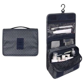 Necessaire Em Nylon Organizadora Higiene Para Viagem Higiene Em Nylon