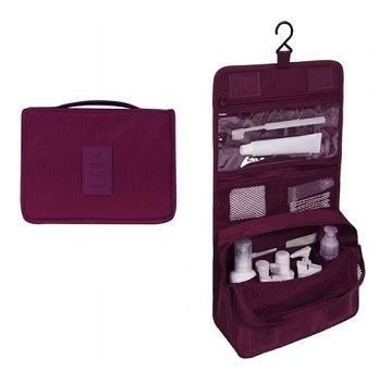 Necessaire Em Nylon Organizadora Higiene Para Viagem Higiene Em Nylon