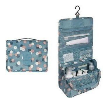 Necessaire Em Nylon Organizadora Higiene Para Viagem Higiene Em Nylon