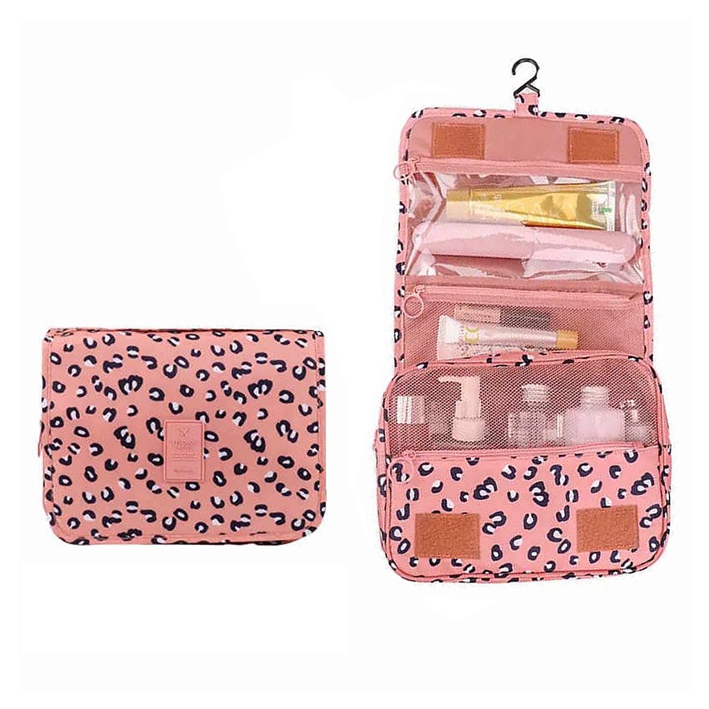 Necessaire Em Nylon Organizadora Higiene Para Viagem Higiene Em Nylon