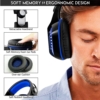 Fone De Ouvido Gamer Headset Knup Kp-455A Com Led Microfone