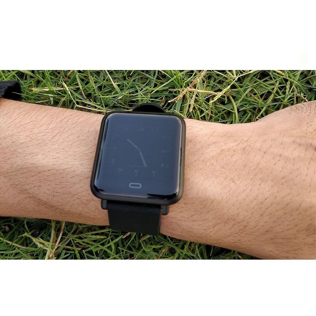 Relógio Inteligente Q9 Pressão Pulso 2 Pulseiras Memoria 64K